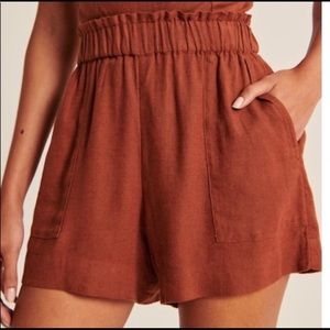 A+F Linen Shorts
